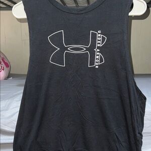 Under Armour Women's Black Muscle Tee